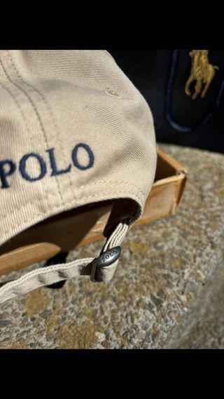 Gorra Ralph Lauren beige