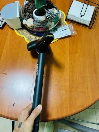 Tija y sillín bici Massi