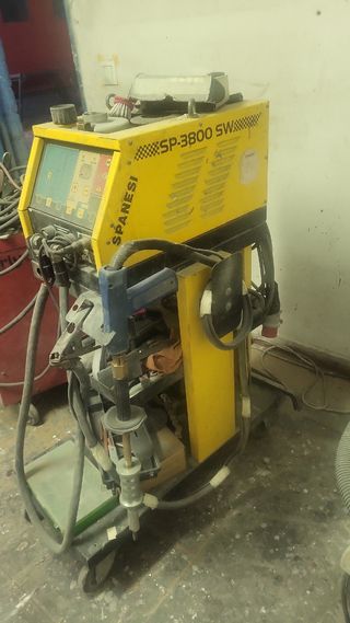 Soldadora usada marca spanesi  sp3800sw 
