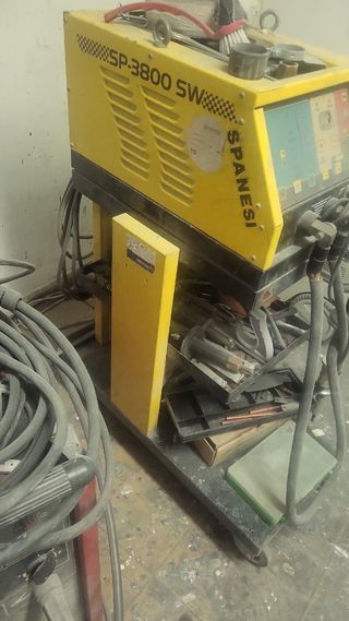 Soldadora usada marca spanesi  sp3800sw 