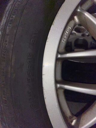 4 Llantas BBS usadas