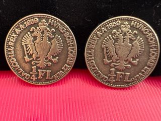 2 Botones antiguos Austria 1859
