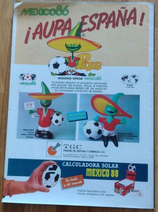 Guía Copa Mundo Fútbol México 86 número 2