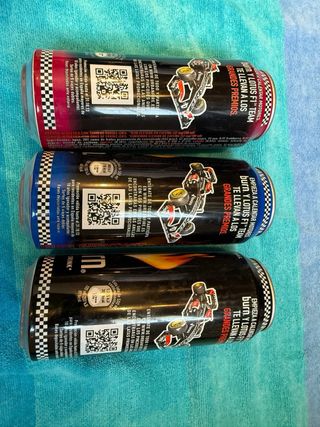 3 Latas Burn F1