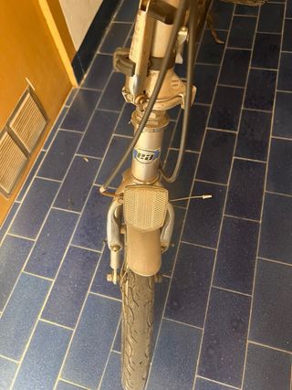 Bicicleta plegable ligera