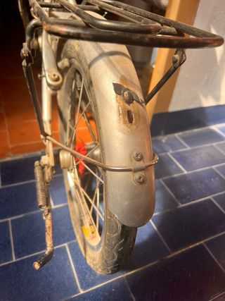 Bicicleta plegable ligera