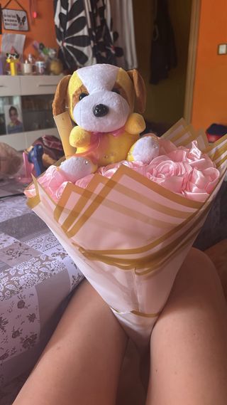 Ramo personalizado con peluche