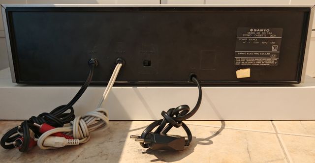 Pletina SANYO RD 350 Cassette. pioneer technics