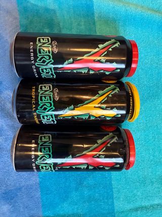 3 Latas Energety con Tapas