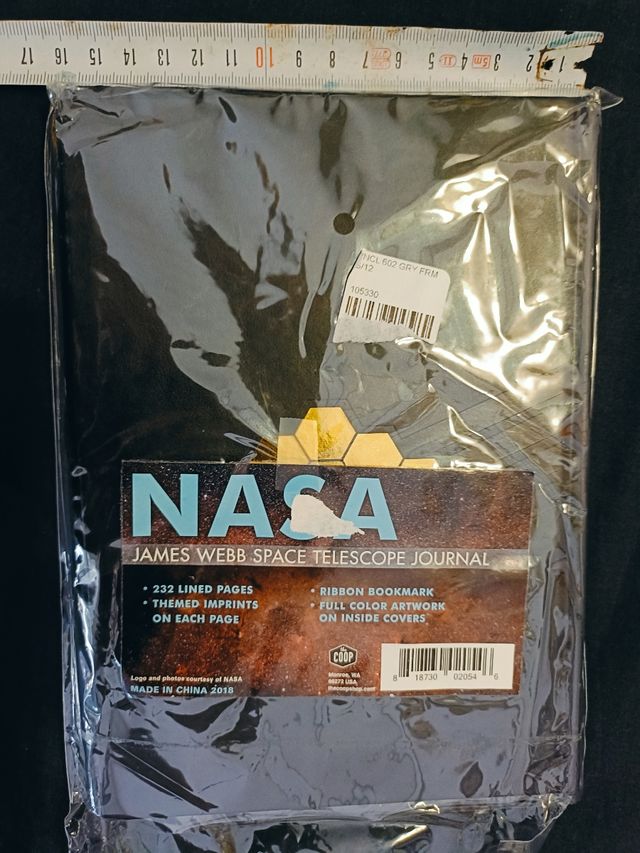 Cuaderno Tapa dura Nuevo NASA James Webb A5