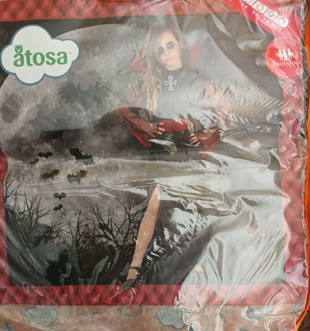 Disfraz Vampira niña-Atosa