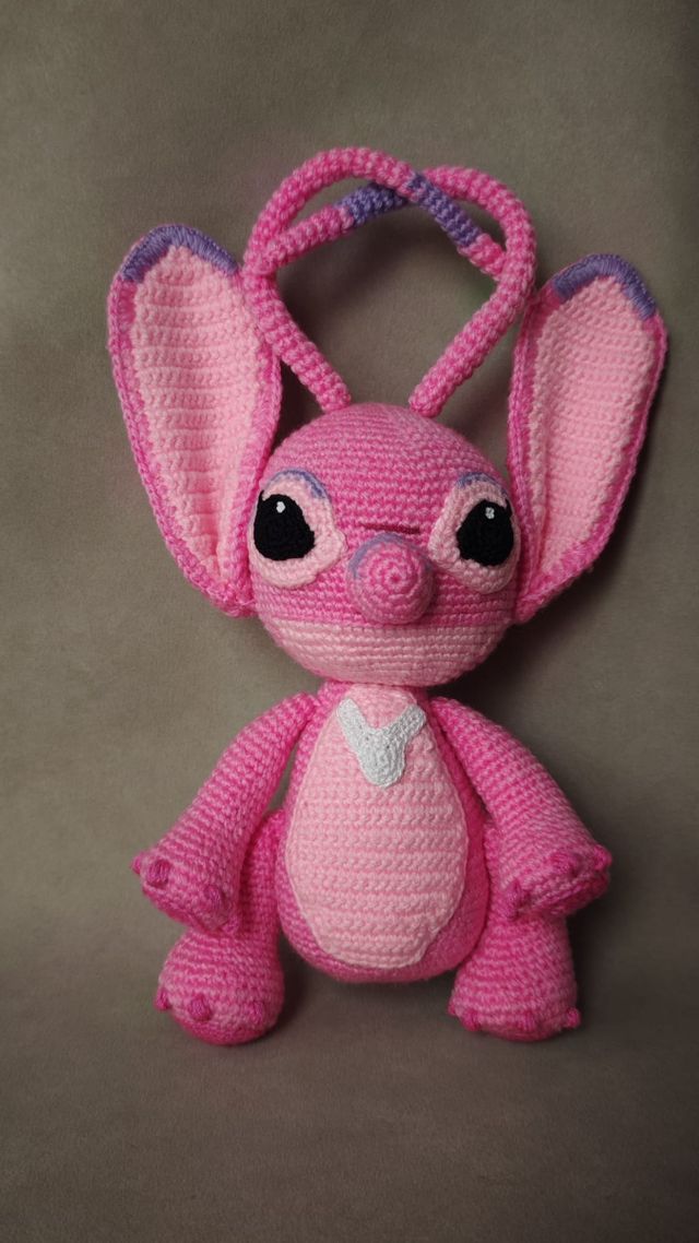 Stitch,Leroy y Ángel amigurumi de crochet