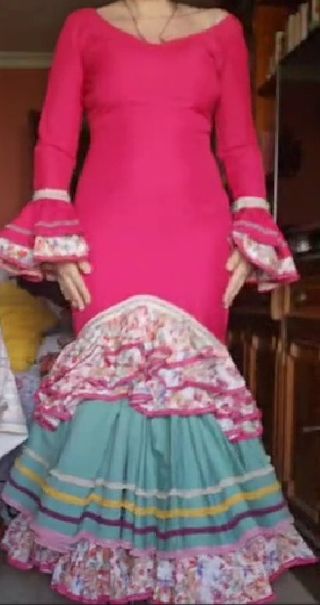 Traje de gitana talla 34- 36