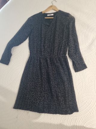 Vestido MANGO negro - Talla S
