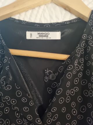 Vestido MANGO negro - Talla S