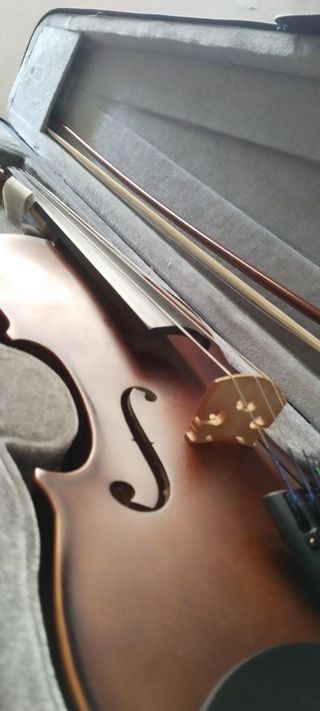 Violin VANGOA 4/4 VA-400S con estuche incluido.