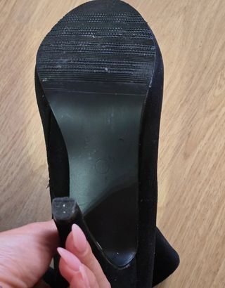 Botas negras tacón alto