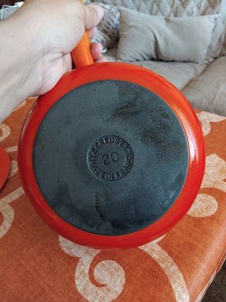 🇫🇷 Olla Le Creuset naranja