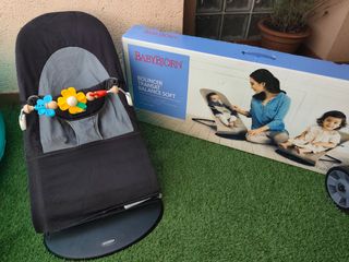 Hamaca BabyBjörn Balance Soft negra