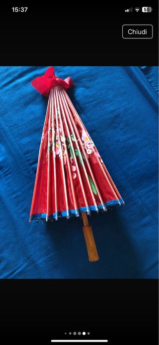 Ombrellino rosso orientale