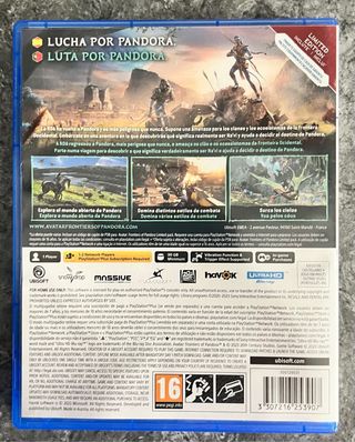 Avatar Frontiers Pandora PS5 - Edición Limitada