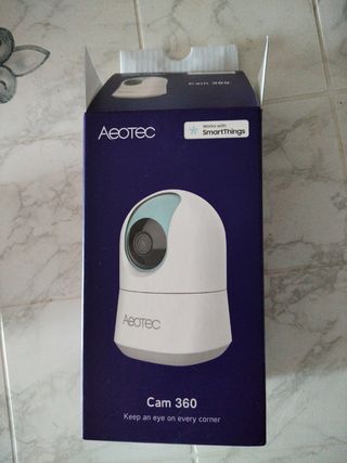 Cámara Aeotec 360º SmartThings