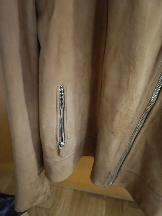 Chaqueta ante Massimo Dutti marrón