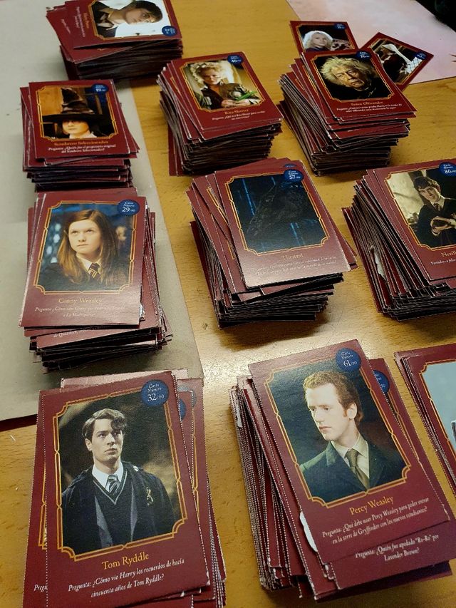 CARTAS - CARTAS - CROMOS CARREFOUR HARRY POTTER