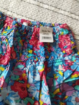 Pantalones harem multicolor