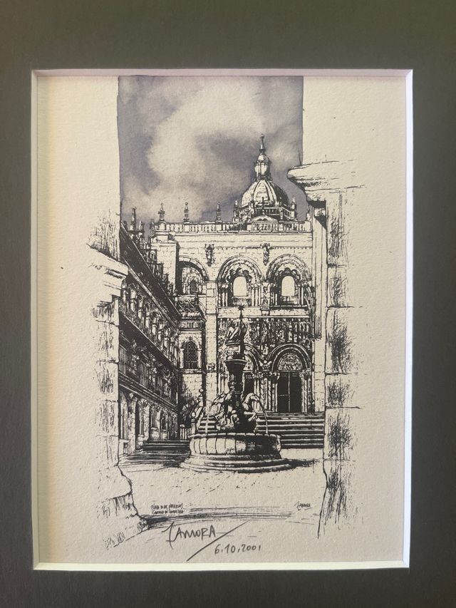 Serie de 3 grabados originales