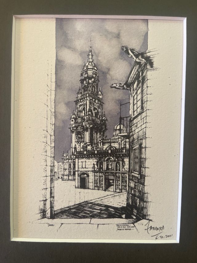 Serie de 3 grabados originales