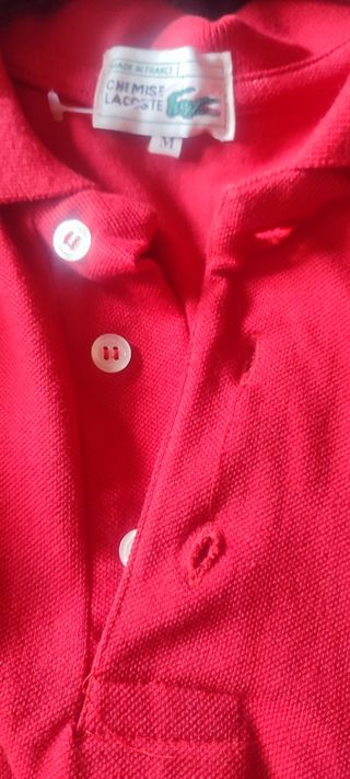 Vestido Lacoste rojo