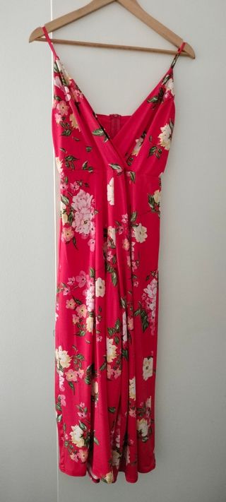 Mono largo Primark - Rojo floral