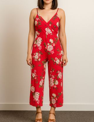 Mono largo Primark - Rojo floral