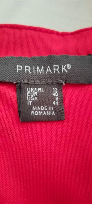 Mono largo Primark - Rojo floral