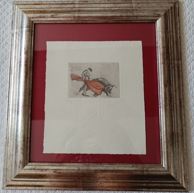 2 Litografías Enrique Cid Romero