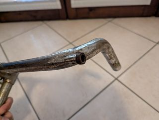 Manubrio Bici Vintage Legnano freni a bacchetta 
