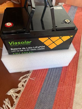 Batería Litio LifePO4 12V 100Ah