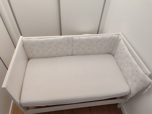 Cuna bebé Ikea blanca