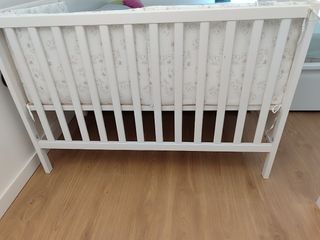 Cuna bebé Ikea blanca