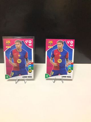 2 Cromos Lamine Yamal Adrenalyn