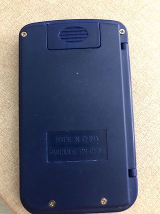 Calculadora solar de bolsillo