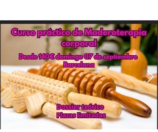 Curso teórico práctico de Maderoterapia