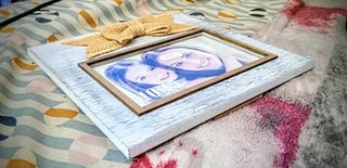 Cornice in legno 10x15 nuova da chiusura negozio