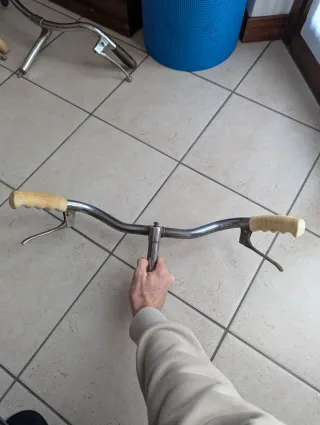 Manubrio bici Ambrosio Super vintage epoca raro