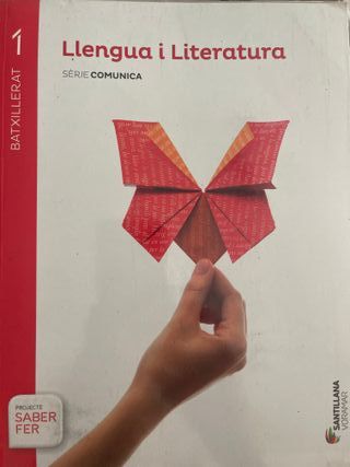 LLENGUA I LITERATURA SERIE COMUNICA 1 BTX SABER...