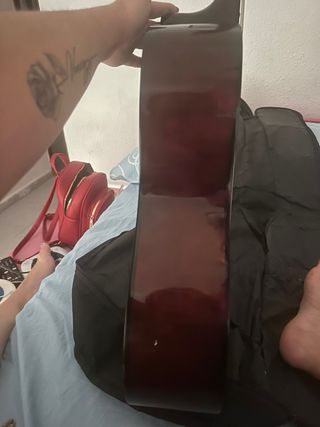 Guitarra española acústica