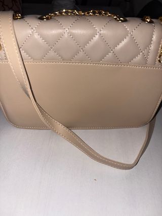 Bolso Prada beige-dorado