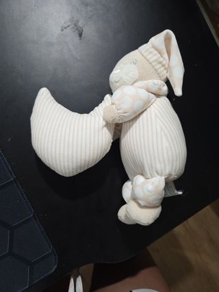 Peluche bebé con luna - Sonajero