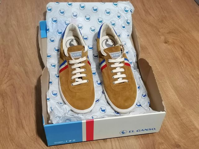 Zapatillas El Ganso Match Suede Ribbon 45 Nuevas!!